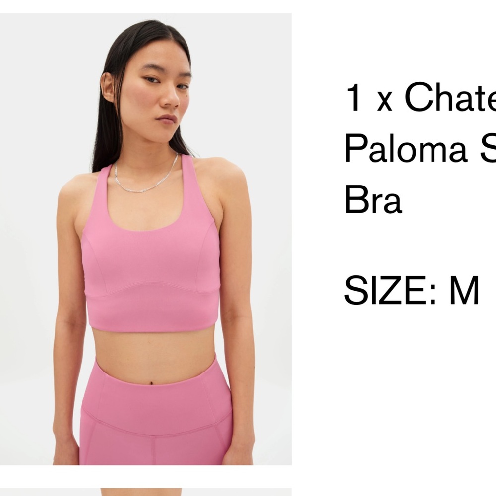 NWOT girlfriend collective sports bra